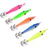 Generic Ami da Pesca per Calamari Ganci Doppi Luminosi Durevoli per Pesca in Acqua Salata e D'acqua Dolce Esche per Pesci con Manica da 5 Pezzi