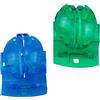 ibasenice 2pezzi Marcatore per Palline da Golf con Design Fessura per Allineamento Preciso Strumento Professionale per Disegnare Linee Rettificate su Palline da Golf Verde e Blu Resistente
