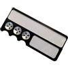 POXZSFX Strumento Accessorio per la Riparazione delle Punte delle Stecche da Biliardo, levigatrice per Punte Stecche da Biliardo, Strumento Professionale per, Plastica Nera, 122x53mm