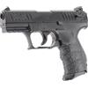 Walther Softair P22Q Pistola con Slitta in Metallo, Massimo 0,5 Joule, 6, Pistola Airsoft, Nera, 6 mm