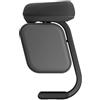 Kitegrese Sedile per scooter elettrico, compatibile con gli scooter Segway Ninebot ZT3 Pro, cuscini morbidi rinforzati con ampio vano portaoggetti da 10L(Black)