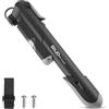 Zosenyer Pompa per Bicicletta, Compressore Aria Portatile per Bicicletta 100 PSI a Gonfiaggio Rapido, con Lacci Scarpe Elastici Installabile adatta Bici Elettrica, mountain bike e road bike da Viaggio