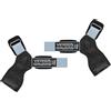 Versa Gripps® Fit Pro, Made in USA, cinturini da polso per atleta femminile, il miglior accessorio per allenamento, Blue Hydrangea, XS