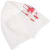Kichvoe Cuffia da Nuoto in Silicone Elastica e Antiscivolo per Adulti Donna, Cappello Piscina Bianco, per Chioma Lunghi e Allenamento in Piscina