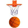 Qizeroty Pallacanestro in schiuma, Palla da basket misura 7 Palla silenziosa, Pallacanestro morbido e silenzioso per varie attività indoor, palla da basket leggera ad alta densità per bambini, adolescenti e ad