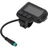 Goshyda Misuratore Display LCD EN06 per Scooter Bici Elettrica 24V 36V 48V, Display velocità Interfaccia USB con Monitoraggio Batteria in Tempo Reale