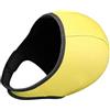 QLECXZI Cappuccio da Sub in Neoprene da 3 mm, Impermeabile, con Cinturino Regolabile per Il Mento, per Kayak, Nuoto, Surf, Immersioni subacquee, Snorkeling, Giallo, 3 Millimetri