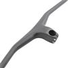 Generico Manubrio E Attacco MTB Integrati Interamente in Carbonio 3K -17° Finitura Lucida E Opaca(Matt Finish)