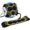QuxetlRyz Elastico Calcio Tiro Allenatore di calci da calcio Cintura elastica regolabile for allenamento Pallone singolo Sacco giocoliere Attrezzatura ausiliaria for l'allenamento