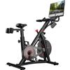 Yesoul G1M Max Cyclette ergometro, silenziosa, per allenamento cardio, con schermo FHD da 21,5, resistenza magnetica, quattro altoparlanti da 30 W, suono a 360° e streaming illimitato