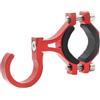 syayw Gancio per manubrio moto, gancio per scooter elettrico, Ganci manubrio anteriori multifunzionali per moto, Elegante gancio per organizzazione ciclismo facile da montare per cappelli, chiavi,