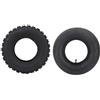 Domary Pneumatico e Camera d'Aria 4.10-6 Pneumatico e Camera d'Aria 4.10-6 Set di Pneumatici ./3.50- Gomma Ad Alta Resistenza per Go Kart ATV Quad Mini Trattore per Bici Carre