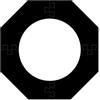 POXZSFX Imbottiture per pareti di supporto per tabelloni bersaglio in EVA resistente garantiscono affidabilità e migliorano lo stile dell'ufficio domestico. Tabellone segnapunti