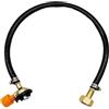 Generico Adattatore Ricarica Bombolette - Accessorio Gonfiaggio Serbatoio | Connettore Rifornimento | Kit Valvola Universale per Fornellino Campeggio, Attacco Gas Portatile, Costruzione Lega Rame & Zinco, Tub