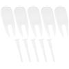 Veemoon 10 Pezzi Tappo di Ricambio per Palla Fitness in Pp con Spina Solida, Resistente di Perdite, Accessorio per Palloni da Pilates e Yoga