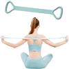 ub kcsxr Figura 8 tenditore per attrezzature da palestra, fascia elastica per yoga, fasce elastiche per esercizi di allenamento, fasce di resistenza per allenamento yoga, accessori in gel di silice per uso