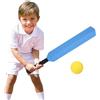 Generisch Racchetta da cricket per studenti - racchetta da cricket per bambini, racchetta leggera per bambini, set sicuro di ceppi in plastica | allenamento all'aperto, attrezzi da gioco per bambini, cortile
