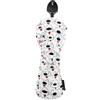 TUXCAXI Copritesta da Golf Premium con Simpatici Cani, Divertente Protezione in Pelle PU, Manica Lunga per Il Collo e Fodera in Peluche per Gli Amanti del Golf, Uomini e Donne, Dr 36x17cm