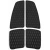 Qianly 3 Pezzi Surfboard Traction Pad Presa Forte Deck Deck Traction Pad Autoadesivo Attrezzatura Acquatica per Paddleboard