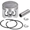 SAANICH 4Pcs Motosega A Benzina 45 millimetri Pistone Anello Spille Kit Fit For 5200 52C Pezzi di Ricambio for Motosega Da Giardino Utensili Elettrici Accessori