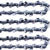 Ausacce Catena per motosega da 45,7 cm, passo basso profilo da 3/8, calibro 0,50, 62 maglie, compatibile con Poulan, Kobalt, Echo, EGO, Greenworks, sostituisce S62, confezione da 3