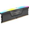 Corsair Ram UDIMM DDR5 16GB Corsair Vengeance RGB 6000MHz CL36 1.35V Nero 1pz [CMH16GX5M1E6000Z36]