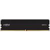 Crucial Ram Pro UDIMM DDR5 32GB Crucial 5600MT.s CL46 1.1V Nero [CP32G56C46U5T]