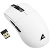 Sharkoon Mouse da gioco Sharkoon Fireglider One 400-12.000dpi 2.4GHz/Usb Bianco [4044951045280]