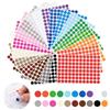 Carehabi Bollini Adesivi Colorati 1920 Pezzi 15mm Etichette Adesive Colorate Stickers Rotondi Colorati Adesivi Tondi Colorati per Forniture per Ufficio a Casa, 20 Colori
