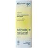 Attitude Sunly - Stick Solare Viso Sensibile - SPF 30 - Inodore 20 GR Crema sol