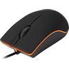 Fentency Mouse ottico USB 3D per computer portatili da gioco con cavo per