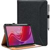 Vakarey Custodia per Lenovo Tab M11 Con Porta Penna,Cover per Lenovo Tab M11 11 Pollici TB330FU,Nero