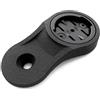Bike3D Supporto GPS Universale Compatibile con Garmin/Wahoo per Pipa o Manubrio Integrato. (0º)