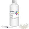 Aomya Inchiostro DTF Ink - Inchiostro di trasferimento DTF bianco per pellicole in PET, ricarica per stampanti DTF Epn ET-8550, ET-2850, XP-15000, XP600, L1800, L805, R1390, R2400, I3200, DX5, TX800