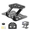 letuxaamz Supporto Proiettore, Supporto Proiettore a Soffitto Universale Regolabile 180°, Supporto Parete Pieghevole in Metallo con Portata Fino a 10kg per Home Cinema, Ufficio, Sala Giochi