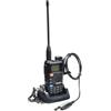 UAYESOK QUANSHENG UV-5R Plus Walkie Talkie a lungo raggio con cavo di programmazione VHF UHF 200 canali radio portatile ricaricabile professionale AM/FM/DTMF, VOX, Replica frequenza, NOAA Meteo