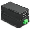 PROCET PoE System PROCET Gigabit PoE Splitter Adattatore 12V/5.95A 71.4W 802.3BT PoE Network e elettrica Ethernet splitter per non-PoE alta potenza stazioni base, ADSL Modem, telecamere di rete, PT-PD208GBH-12