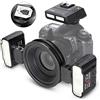 MEKE Meike MK-MT24II Macro Close-up Twin Lite Flash compatibile con fotocamere EF e EOS R EOS RP
