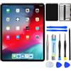 NB+ Touch Screen LCD di ricambio per iPad Pro 12.9 pollici 2018 3rd 2020 4th A2014 A1895 A1876 A2069 A2229 A2232 A2233 LCD Display Unit Digitizer Pannello frontale in vetro nero con strumenti