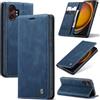 Azororo Cover per Samsung Galaxy Xcover 7 Pro 5G, Premium PU Pelle Custodia, Magnetica Carta Fessura Portafoglio Case, Flip Cavalletto Custodia per Samsung Galaxy Xcover 7 Pro - Blu