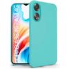N NEWTOP Cover Compatibile per OPPO A38 4G e A18 4G, Custodia TPU SOFT Gel Silicone Ultra Sottile Flessibile Case Posteriore Protezione Fotocamera Anti Urto Guscio Scocca Colorato (Azzurro)