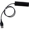 Gutol Cavo adattatore USB per cuffie, computer, laptop, PC, a RJ9 femmina, collegamento affidabile per cuffie telefoniche e dispositivi audio.
