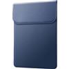JETech Custodia Sottile Laptop per MacBook Neo (A18 Pro), MacBook Pro 14 Pollici (M1-M5, 2020-2026), Pelle PU con Chiusura Magnetica (Navy)
