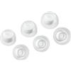 AZLA SednaEarfit MAX TWS 6 - Tappi auricolari di ricambio per cuffie senza fili - Tappi per le orecchie in silicone - Inserti compatibili con Sony, Samsung, Sennheiser e Devialet (bianco, SS-S-MS)
