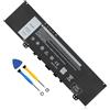 K KYUER 38Wh F62G0 Batteria per Dell Inspiron 13 5370 7370 7380 7373 7386 2-in-1 Convertible Vostro 5370 P83G P83G001 P83G002 P87G P87G001 P91G P91G001 F62GO 39DY5 039DY5 RPJC3 0RPJC3 3ICP4/55/81 451-BCBY