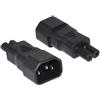 baolongking IEC C13/C14 a C7/C8 Bollitore piombo a Figura Otto 8 PC Laptop Cable Adapter