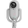 Hesupy Custodia in silicone per Insta360 GO 3S, supporto ammortizzante, supporto di espansione, antiurto, custodia protettiva per Insta 360 GO3S, accessori per fotocamera sportiva (grigio verticale)
