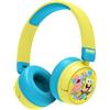 OTL Technologies Cuffie per bambini senza cavo Spongebob con controllo genitori del volume e cavo per la condivisione audio