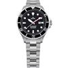 RATIO FreeDiver, orologio subacqueo da donna con cristallo di zaffiro, movimento automatico giapponese, orologio subacqueo resistente all'acqua fino a 200 m, Nero