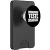 Umorismo italiano sarcasmo frasi diverte Buongiorno Teste Disabitate Scrive Bold Umorismo English PopSockets PopWallet per MagSafe